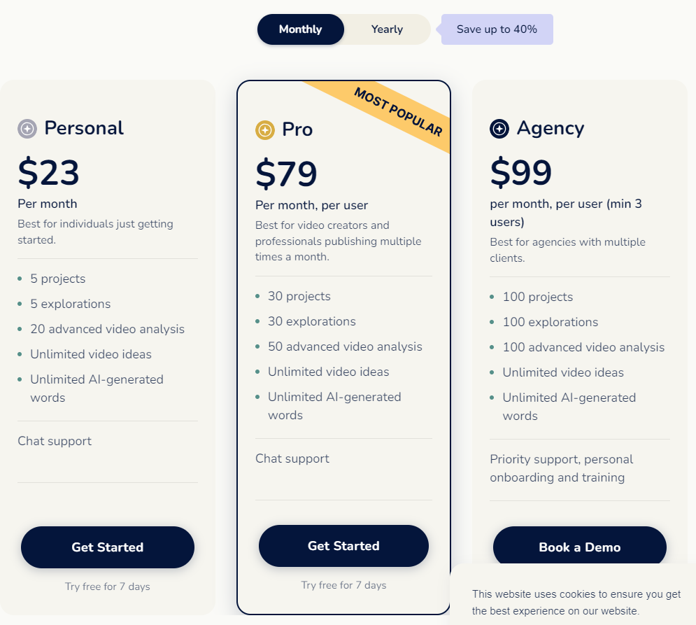 Maekersuite Pricing